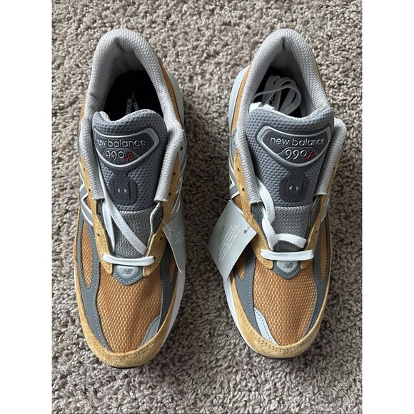 New Balance 990v6 Shoes Workwear Gray Tan White U990TN6 Men's Sizes 10 No Box - Picture 2 of 7